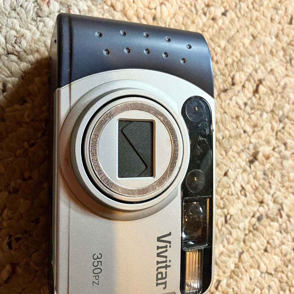 350PZ Silver and Black Camera